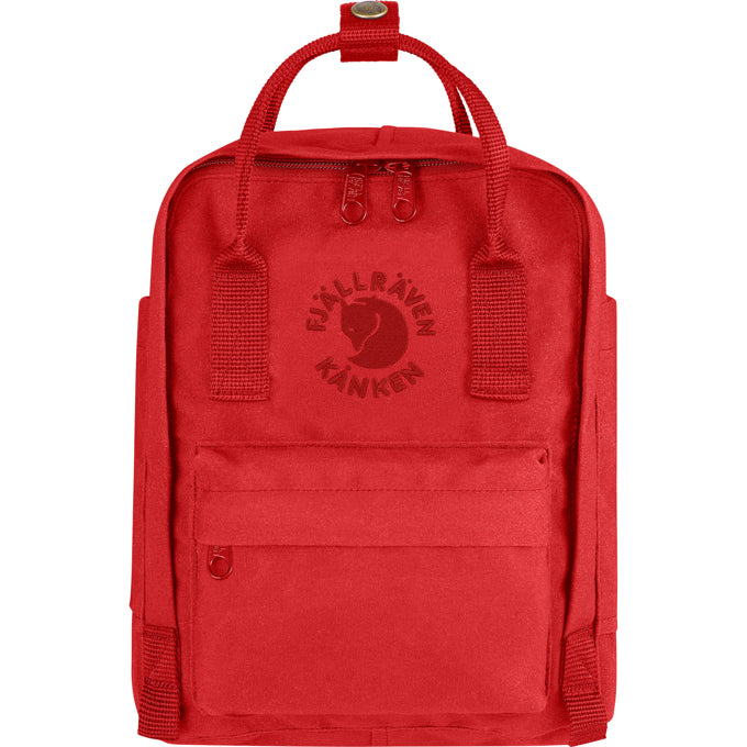 Fjallraven Re-Kanken Mini Backpack 7L small backpack environmentally friendly embroidered seal version