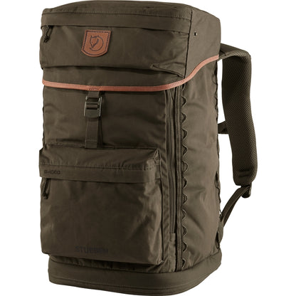Fjallraven Singi Stubben hunting, fishing and bird watching outdoor backpack 27 liters with iron frame inside for sitting