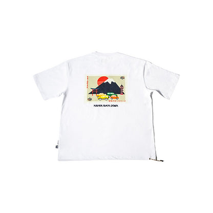 Fairfax Print Tee TE02 Workwear Short Sleeve T-Shirt White
