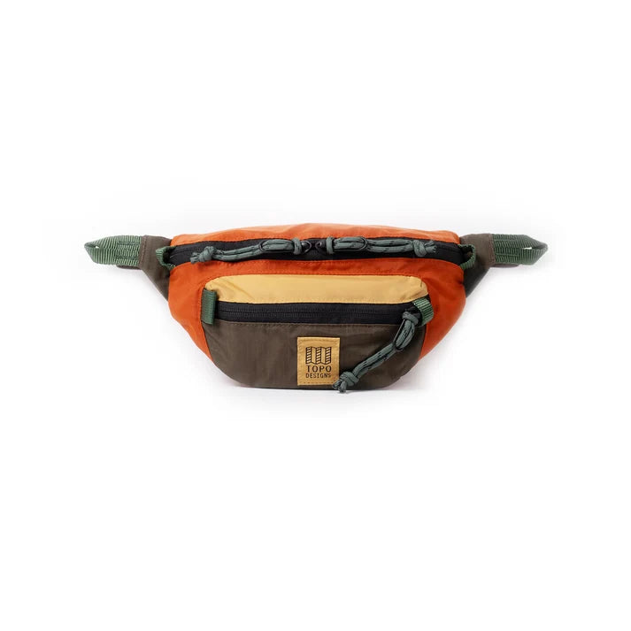 Topo Designs Mountain Waist Pack 1L 腰包 | 可斜孭可掛腰 | 雙袋收納 | 輕便日常小包
