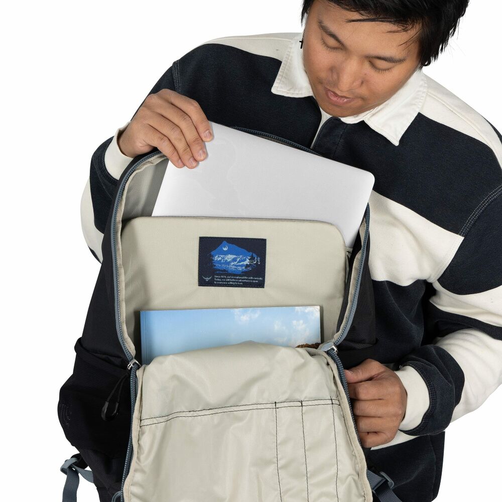 Osprey Astronova 23L 校園日常電腦雙肩背囊【香港行貨】| AirScape透氣網背 16吋筆電層 雙水樽袋 - Life Sports