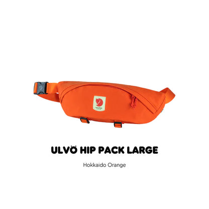 Fjallraven Ulvo Hip Pack Lagre waist bag crossbody bag 4L Bergshell regenerated nylon