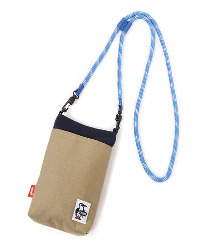Chums Rope Shoulder Pouch Sweat Nylon Cell Phone Crossbody Bag