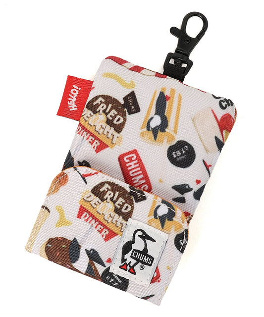 Chums Eco Retractor Key Holder 彈性伸縮 鑰匙包 八達通包 証件袋