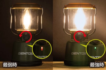 Gentos Ex-400F Explorer LED 營燈 露營 燈具 IPX4 中電池*3