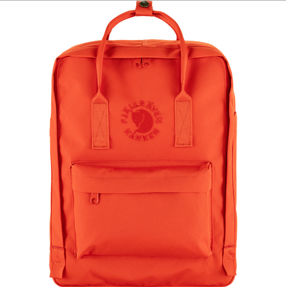 Fjallraven Re-Kanken Backpack 16L backpack environmentally friendly embroidered seal version