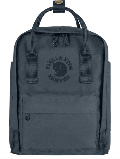 Fjallraven Re-Kanken Mini Backpack 7L small backpack environmentally friendly embroidered seal version