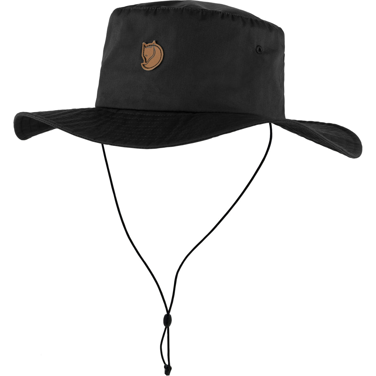 Fjallraven Hatfield Hat 專利G-1000防風防潑水寬簷遮陽帽【香港行貨】| 經典真皮狐狸標誌 | 可調防風下巴繩大圓邊太陽帽 - Life Sports