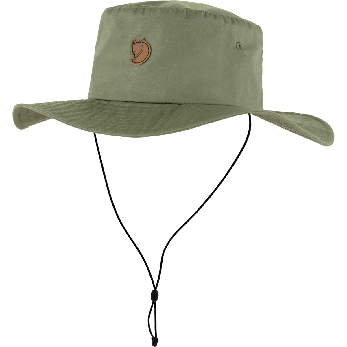 Fjallraven Hatfield Hat 專利G-1000防風防潑水寬簷遮陽帽【香港行貨】| 經典真皮狐狸標誌 | 可調防風下巴繩大圓邊太陽帽 - Life Sports