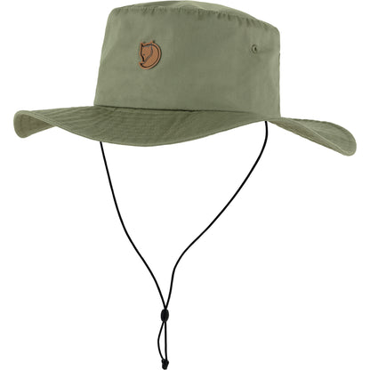 Fjallraven Hatfield Hat 專利G-1000防風防潑水寬簷遮陽帽【香港行貨】| 經典真皮狐狸標誌 | 可調防風下巴繩大圓邊太陽帽 - Life Sports