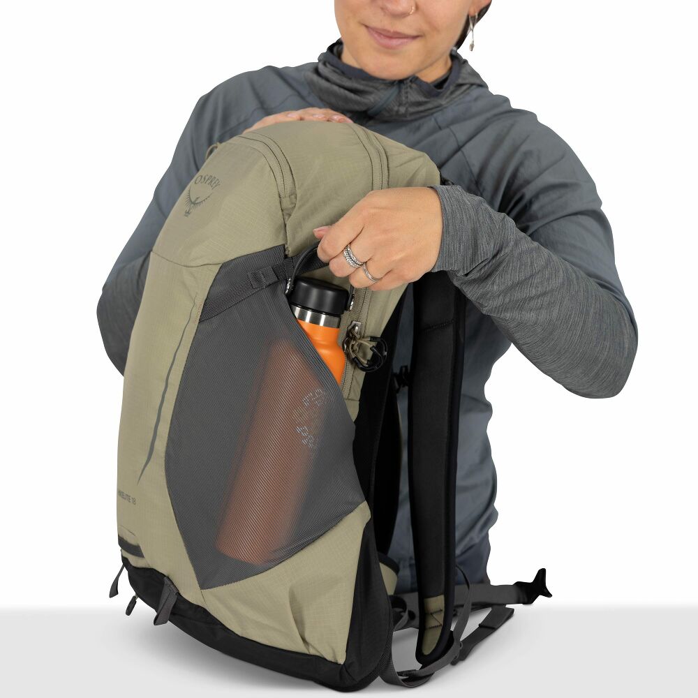 Osprey Hikelite 18 行山背囊【香港行貨】| 18升 AirSpeed透氣 附雨套 可配水袋
