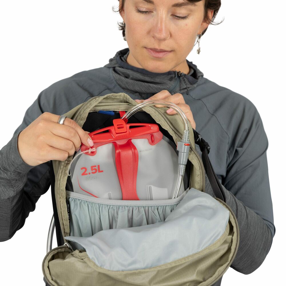 Osprey Hikelite 18 行山背囊【香港行貨】| 18升 AirSpeed透氣 附雨套 可配水袋