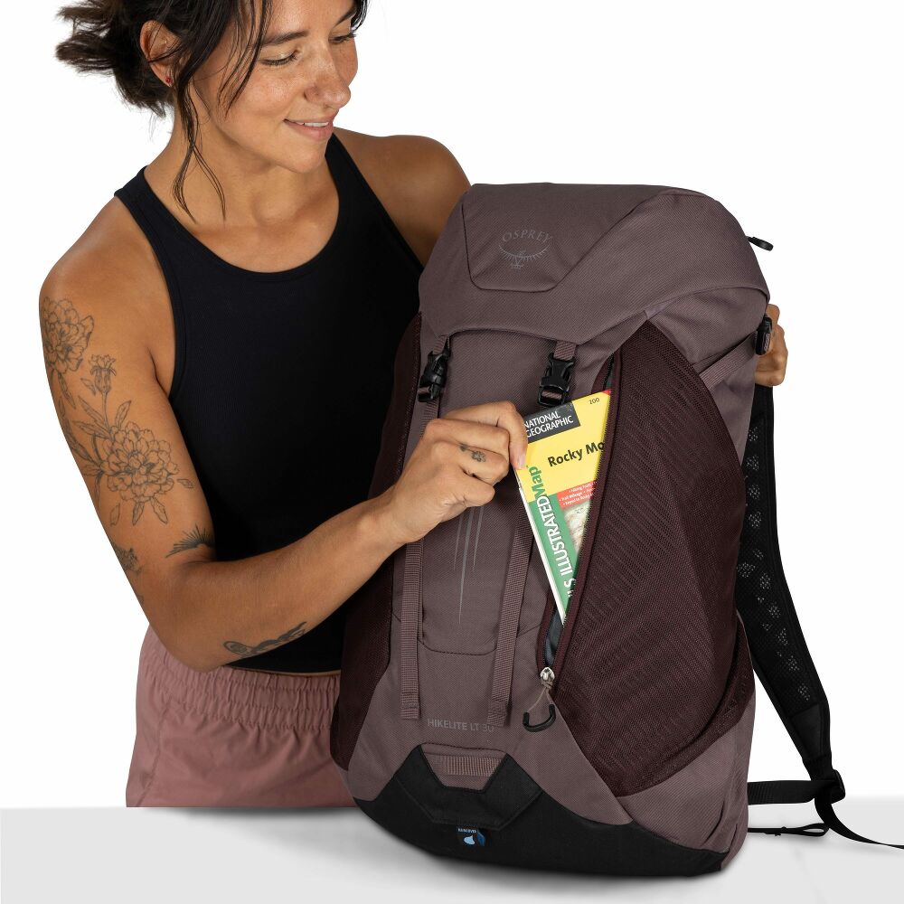 Osprey Hikelite LT 30 輕量行山背囊【香港行貨】| 30升 AirSpeed透氣 附雨套 可配水袋