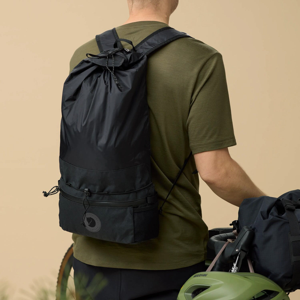 Fjallraven Hoja Expandable Hip Pack-BLACK 單車 自行車 4.5升腰包可擴展到16升背囊