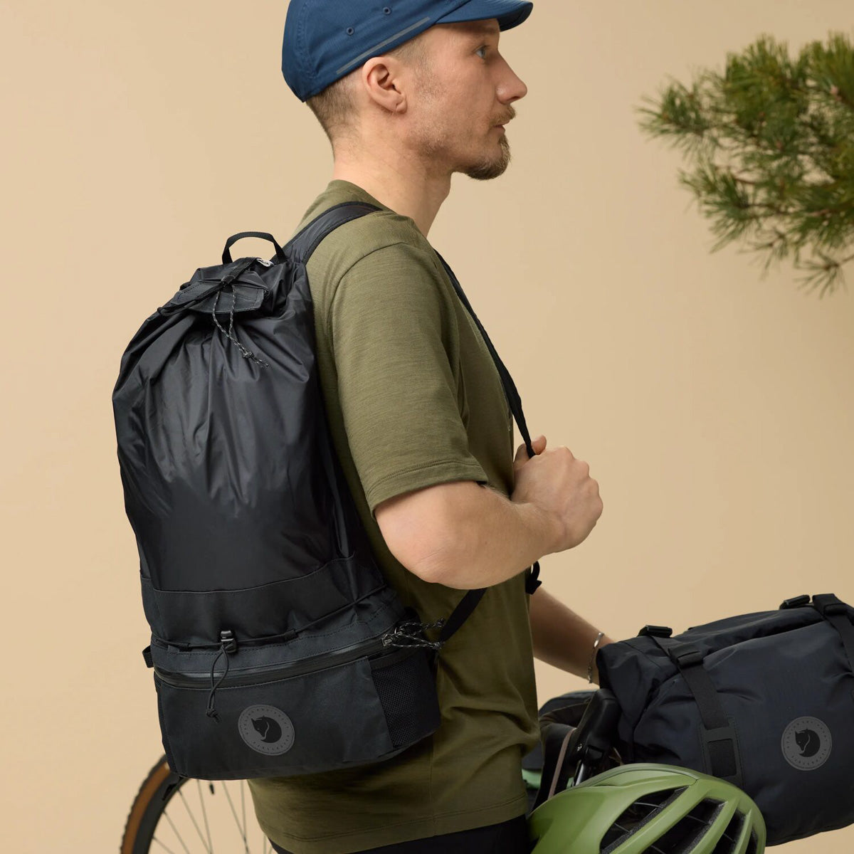 Fjallraven Hoja Expandable Hip Pack-BLACK 單車 自行車 4.5升腰包可擴展到16升背囊