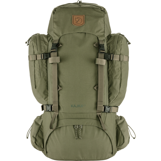 Fjallraven Kajka 65 new version of outdoor mountaineering large-capacity backpack with wooden frame and Perfect Fit adjustment device licensed in Hong Kong