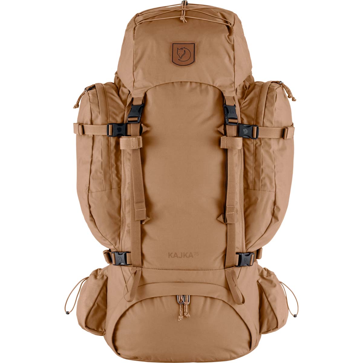 Fjallraven Kajka 75 new version of outdoor mountaineering large-capacity backpack with wooden frame and Perfect Fit adjustment device licensed in Hong Kong