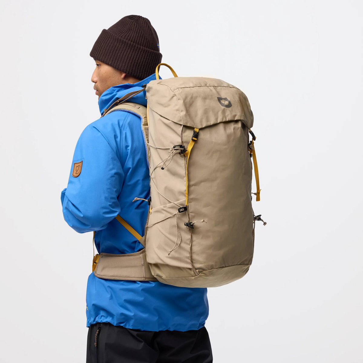 Fjallraven Kajka X-Lätt 45 輕量重裝遠足登山背囊【香港行貨】| 專利樺木內架與Vinylon F面料 | 模組化快拆全可調遠征包 - Life Sports
