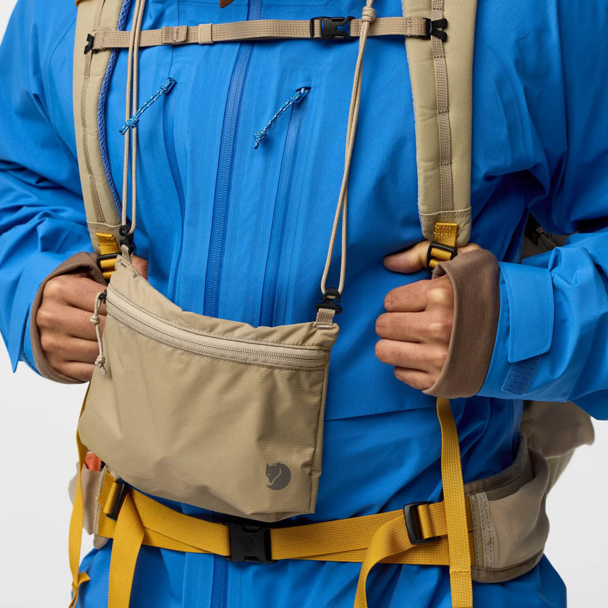 Fjallraven Kajka X-Lätt 45 輕量重裝遠足登山背囊【香港行貨】| 專利樺木內架與Vinylon F面料 | 模組化快拆全可調遠征包 - Life Sports