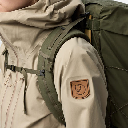 Fjallraven Kajka X-Lätt 45 輕量重裝遠足登山背囊【香港行貨】| 專利樺木內架與Vinylon F面料 | 模組化快拆全可調遠征包 - Life Sports