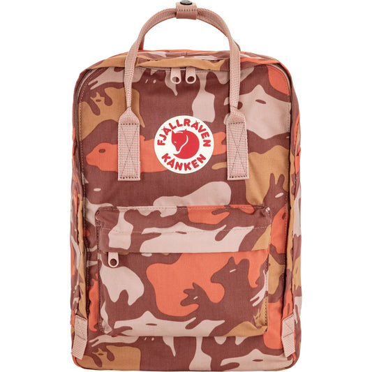 Fjallraven Kanken Graphics Laptop 限量插畫版防震15"電腦背包【香港行貨】加粗肩帶| G-1000 HeavyDuty S 耐磨布料 | 北極狐保育計劃18升通勤書包