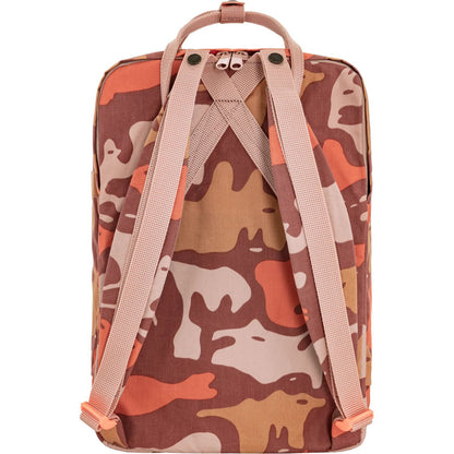 Fjallraven Kanken Graphics Laptop 限量插畫版防震15"電腦背包【香港行貨】加粗肩帶| G-1000 HeavyDuty S 耐磨布料 | 北極狐保育計劃18升通勤書包