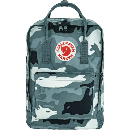 Fjallraven Kanken Graphics Laptop 限量插畫版防震15"電腦背包【香港行貨】加粗肩帶| G-1000 HeavyDuty S 耐磨布料 | 北極狐保育計劃18升通勤書包
