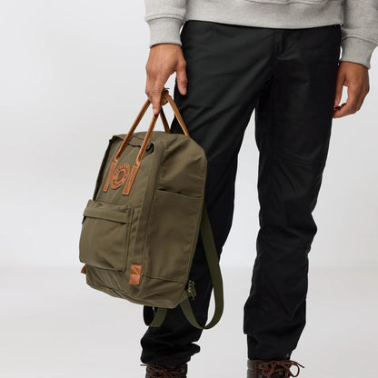 Fjallraven Kanken No.2 頂級真皮奢華版G-1000雙重上蠟防撕裂後背包【香港行貨】| 內置G-1000 HeavyDuty加厚坐墊 | 復古工裝日常通勤休閒背囊 - Life Sports