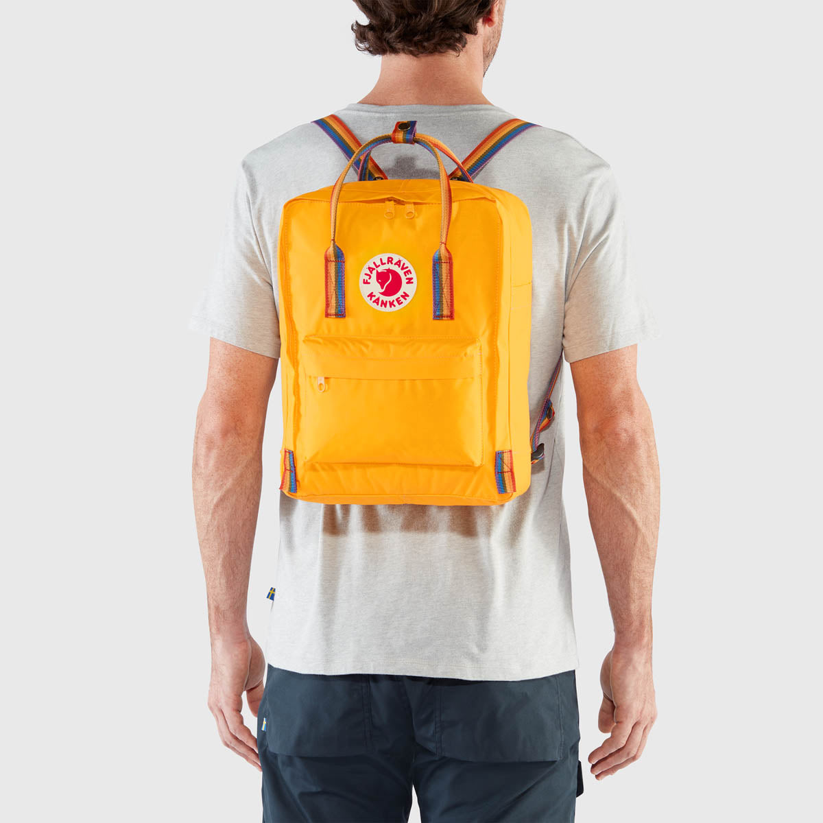 Fjallraven Kanken Rainbow Series 彩虹揹帶 16L 背囊