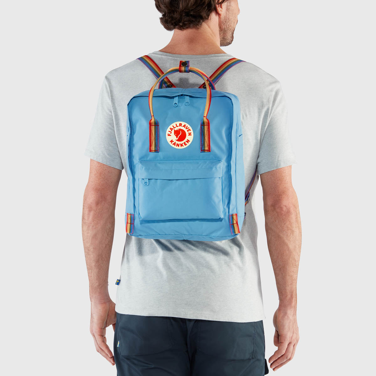 Fjallraven Kanken Rainbow Series 彩虹揹帶 16L 背囊