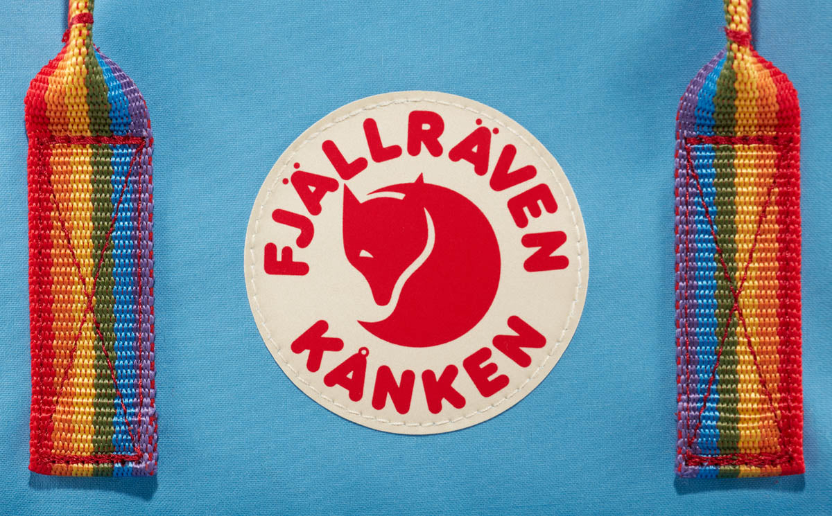 Fjallraven Kanken Rainbow Series 彩虹揹帶 16L 背囊