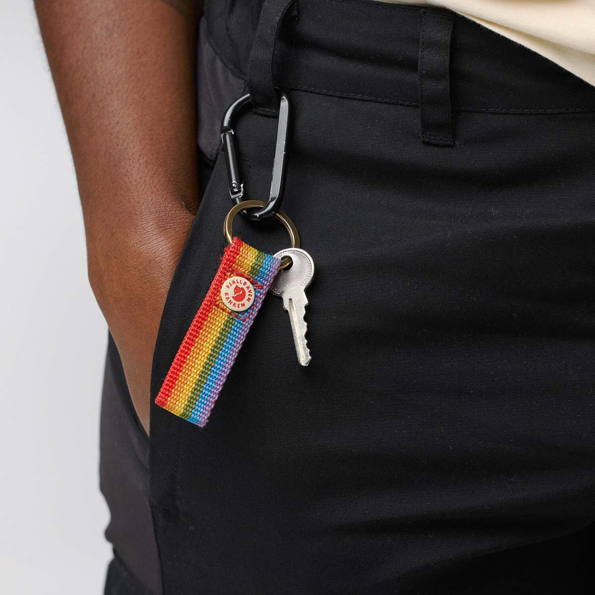Fjallraven Kanken Rainbow Keyring - Rainbow Pattern 彩虹鎖匙扣