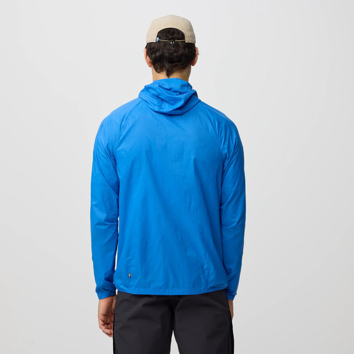 Fjallraven Keb Lätt Wind Jacket M 男裝輕量超便攜抗風防潑水外套【香港行貨】| 便攜 超輕 收納後 比手板仲要細 | 夏日徒步行山風衣 - M Size =100克重