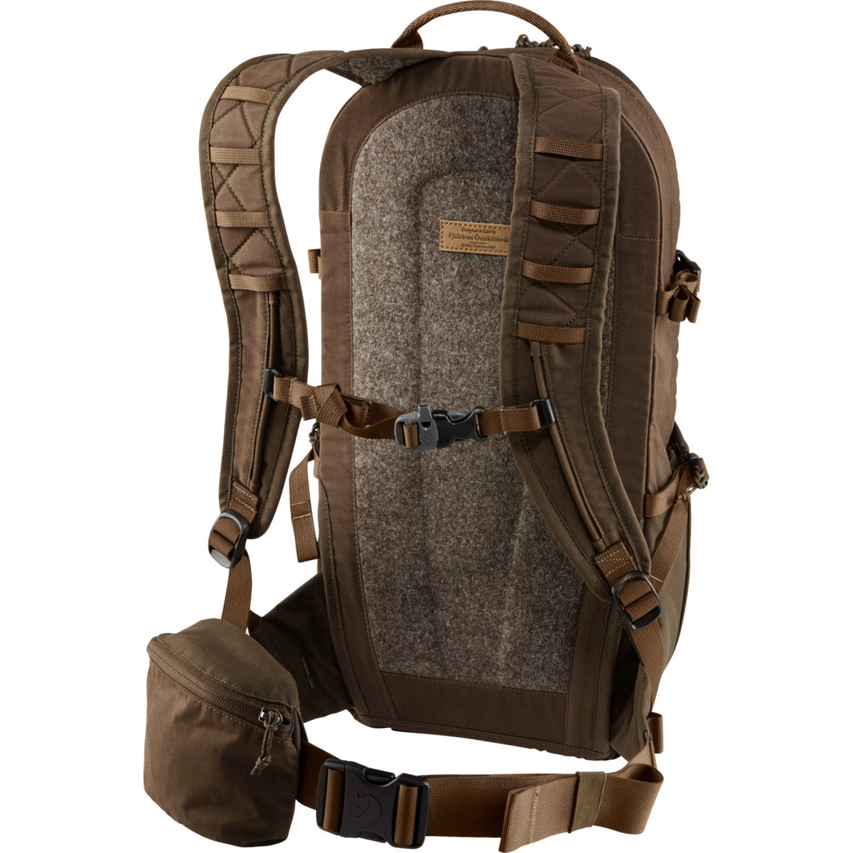 Fjallraven Lappland Hike 15 修身高機動多功能行山背囊【香港行貨】| G-1000防撕裂 | 瑞典羊毛背墊狩獵日用包 - Life Sports