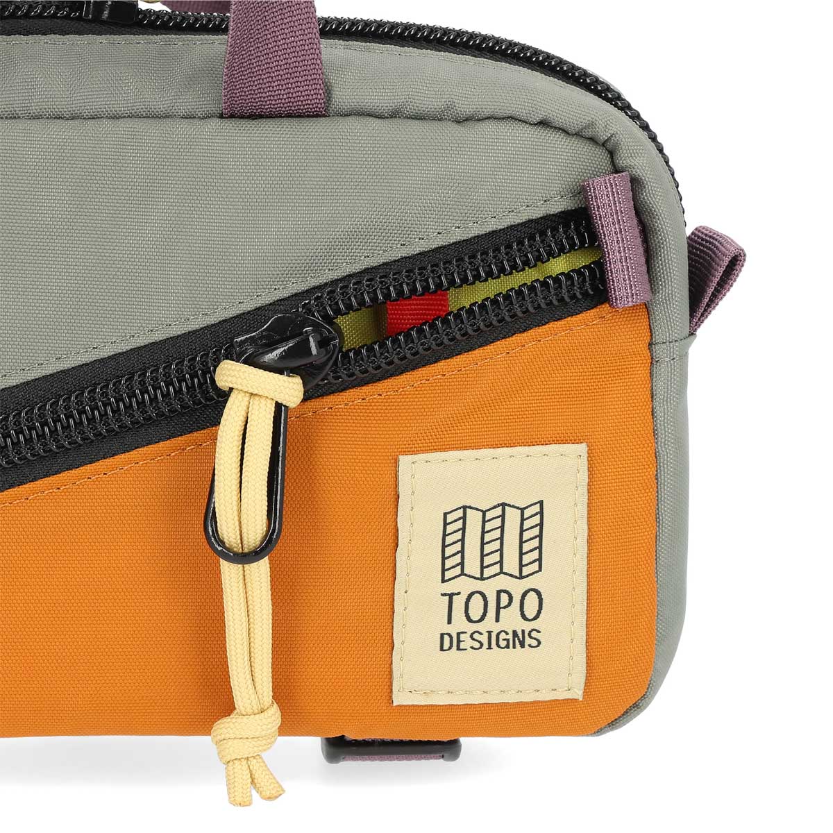Topo Designs Mini Quick Pack 3Way Handy Waist Bag Crossbody Bag Black Black