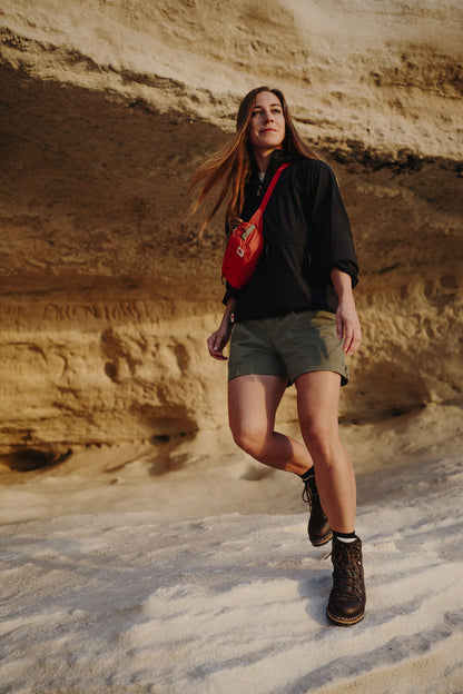 Fjallraven High Coast Hip Pack fanny pack made of lightweight waterproof regenerated nylon 3 zipper bags