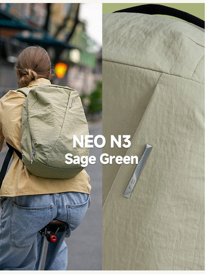 NIID Neo Nomad N3 19升電腦背囊 | 懸浮防震 全景開口 可插行李箱