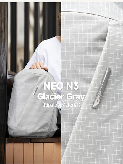 NIID Neo Nomad N3 19升電腦背囊 | 懸浮防震 全景開口 可插行李箱