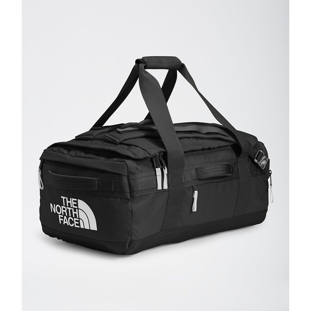 The North Face Base Camp Voyager Duffel Large Capacity Multipurpose Travel Duffel Backpack Rucksack 42L Black