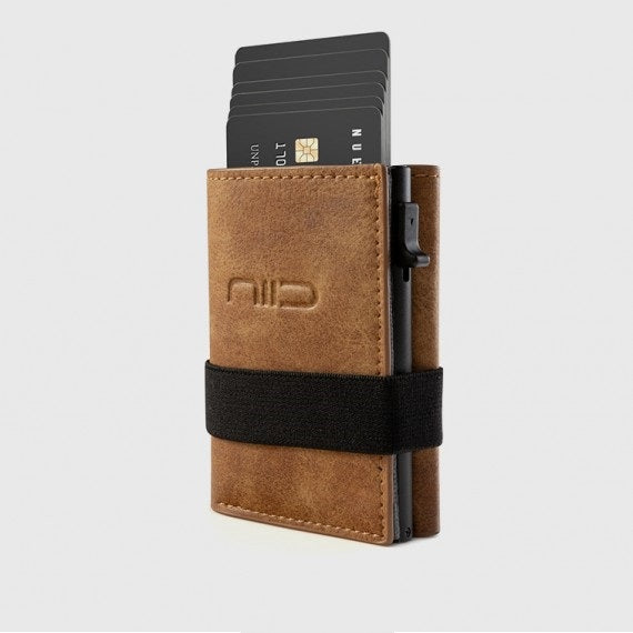 香港行貨 NIID Slide Mini Wallet II‧環保純素皮革 RFID小銀包型卡片盒 NII17