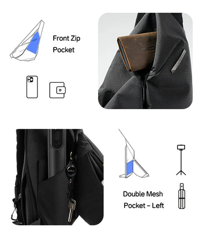 niid Radiant II Sling Bag R2 隨身袋 二合一 單獨/合併使用