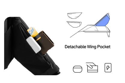 niid Radiant II Sling Bag R2 隨身袋 二合一 單獨/合併使用