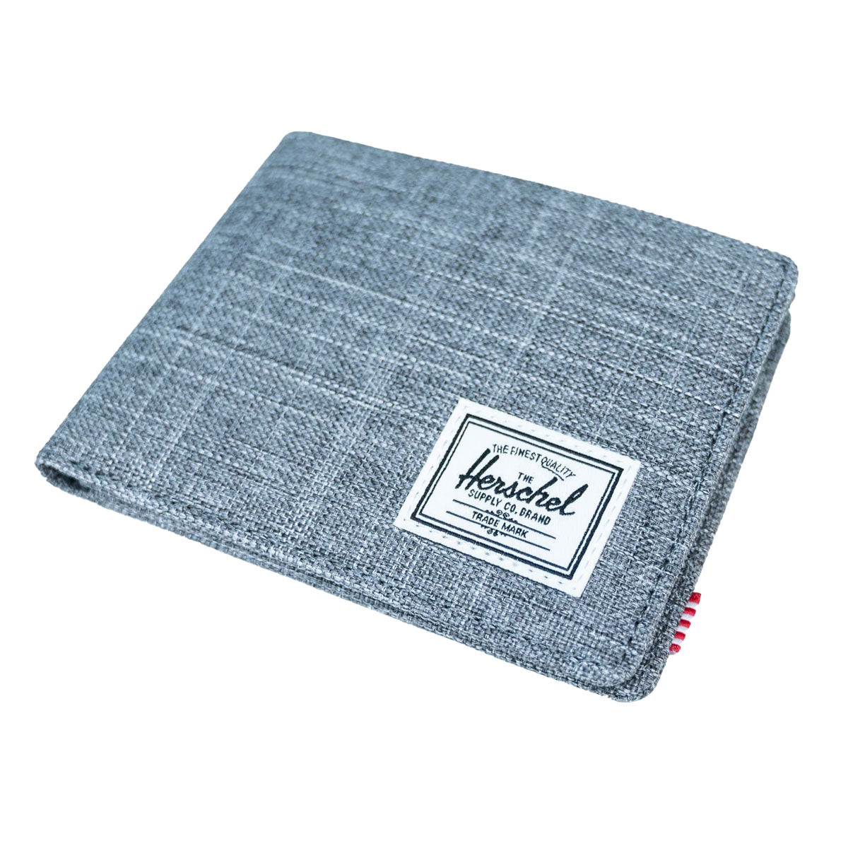 Herschel Roy Wallet Coin Loose Silver Grid + Card Slot Wallet