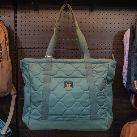 Herschel Heritage Quilted Capsule Tote Bag 24.5L 復古洋蔥絎縫托特包 | 15/16吋絨毛防震電腦層 | 後置行李拉桿套 - Life Sports