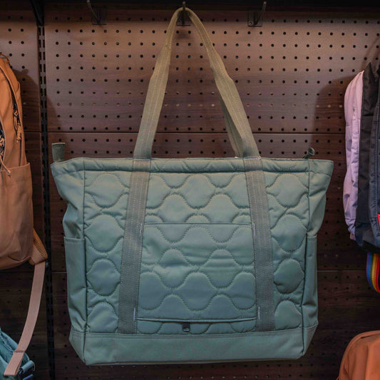 Herschel Heritage Quilted Capsule Tote Bag 24.5L 復古洋蔥絎縫托特包 | 15/16吋絨毛防震電腦層 | 後置行李拉桿套 - Life Sports