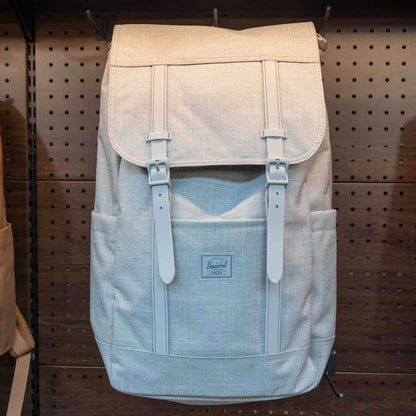 Herschel Retreat Backpack 新版 新增左右側袋 背部快取電腦設計 23升