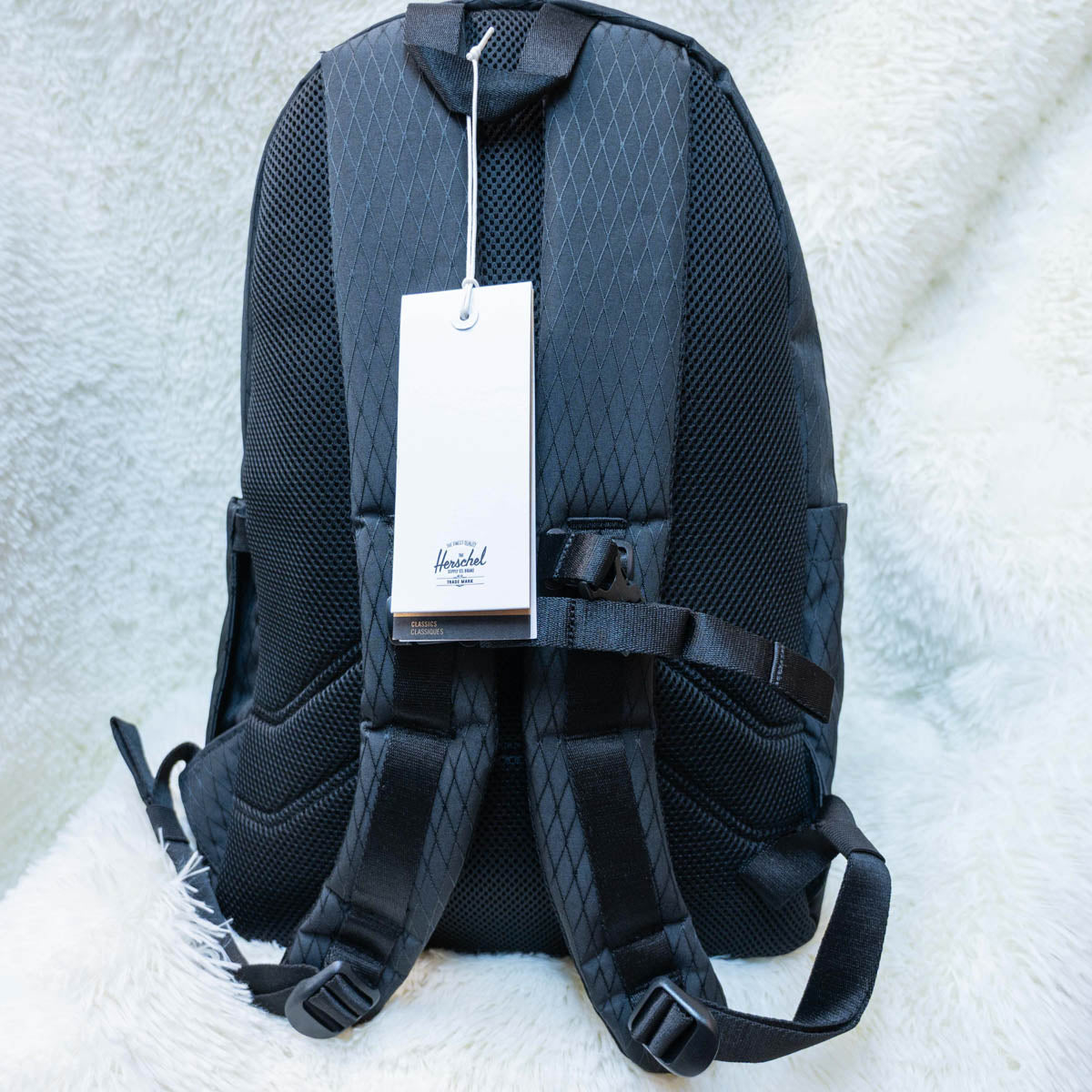 Herschel Kingston Backpack 30L 運動風彈性繩雙肩背囊 | 獨立鞋履裝備層 | 15/16吋電腦艙 AirMesh透氣背墊 - Life Sports