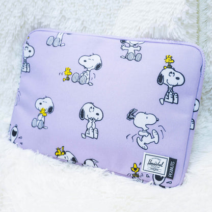 Herschel x Peanuts Anchor 14" 電腦套| Snoopy & Woodstock | 毛絨內裡防刮 | 適合13-14吋筆電
