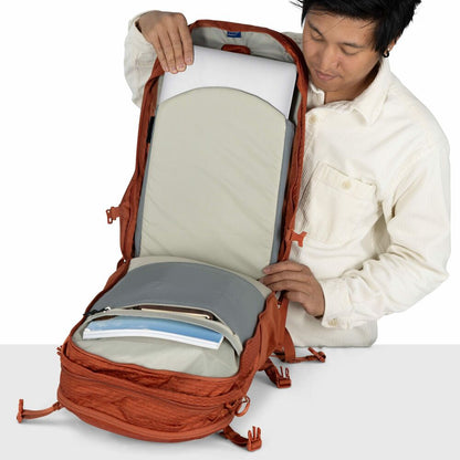Osprey Nebula 32L 獨立180度全開電腦日用雙肩背囊【香港行貨】| TSA過關友善 16吋筆電倉 前置Shove-it彈性袋 上下雙側壓縮帶 - Life Sports