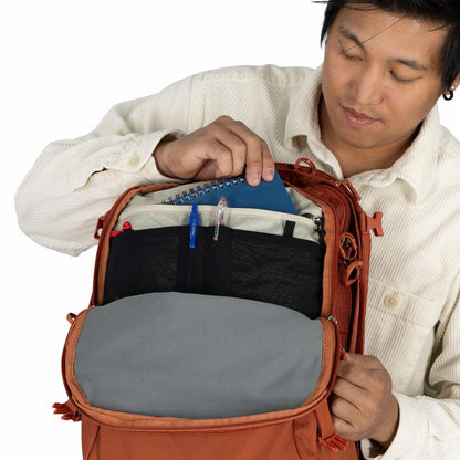 Osprey Nebula 32L 獨立180度全開電腦日用雙肩背囊【香港行貨】| TSA過關友善 16吋筆電倉 前置Shove-it彈性袋 上下雙側壓縮帶 - Life Sports